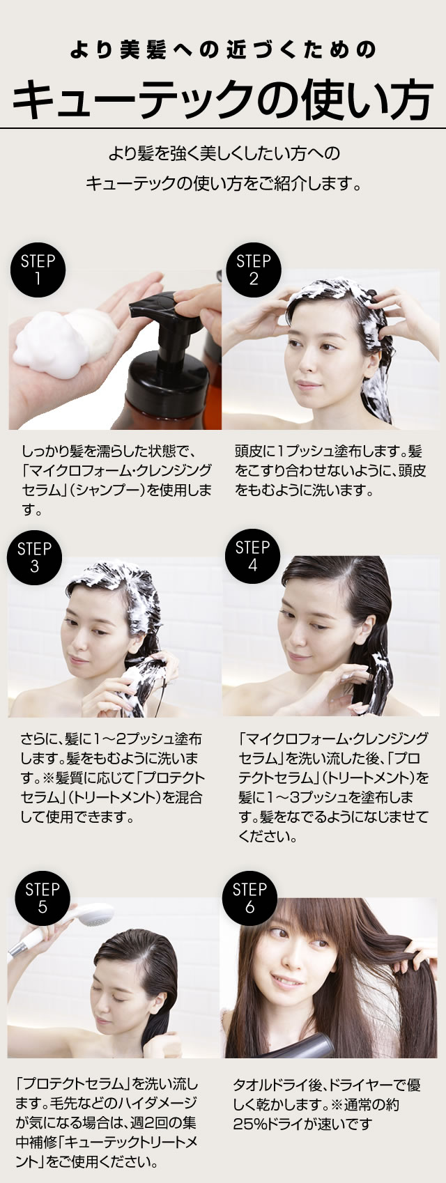 Cutech キューテック マイクロフォーム プロテクトセラム 泡トリートメント 450ml