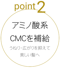 アミノ酸系CMCを補給