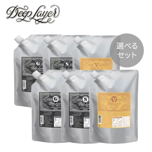 【送料無料】b-ex ビーエックス Deep Layer ディープレイヤー シャンプー750ml＆トリートメント750g セット エクストラスリーク / エクストラグロッシー / エクストラベルベッティ ExS / ExG / ExV