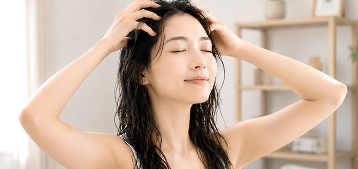 泡タイプのドライシャンプー