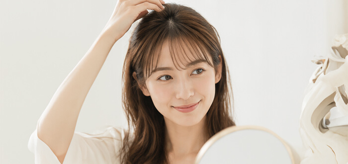 泡タイプのドライシャンプー