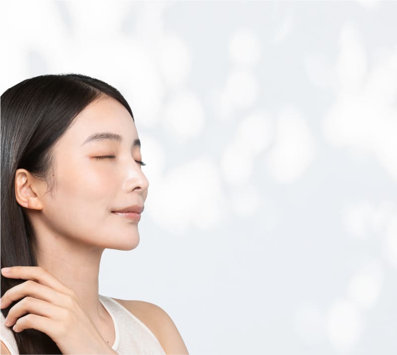 頭皮をほぐして髪と顔の印象を美しく