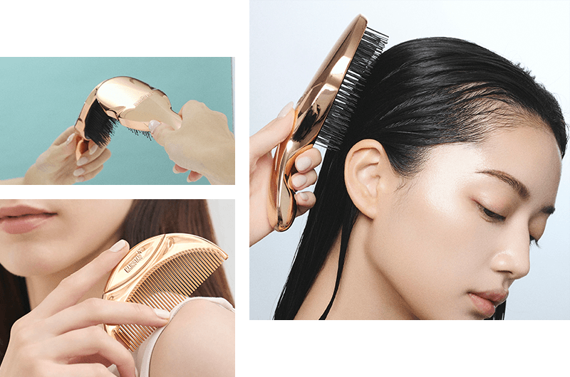 HAIRSTAR ヘアスター イオンスターブラシ PRO / スターコーム