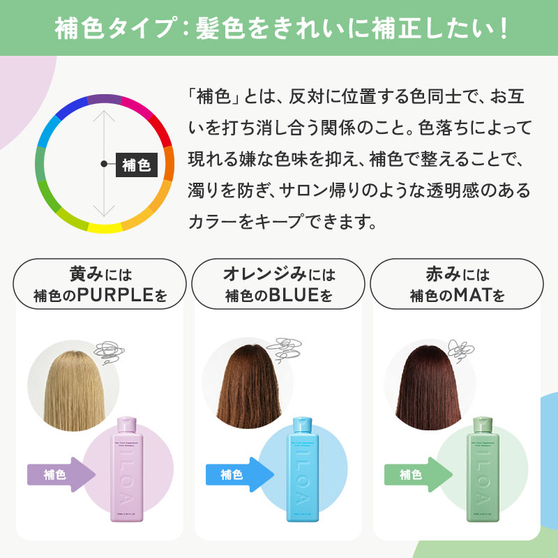 《正規販売店》ILOA イロア（カラーシャンプー）