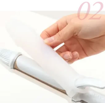 KINUJO 2way ヘアアイロン シリコンカバー付