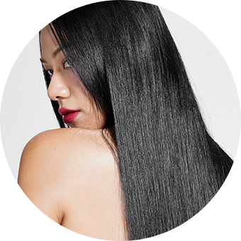 素早くまとまる幅広ストレート