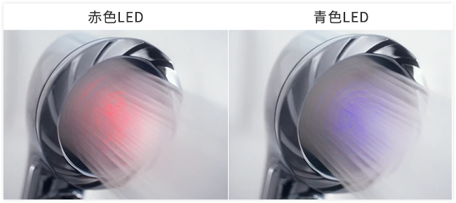 絹女 KINUJO キヌージョ シルクリッチシャワーヘッド 独自のLED