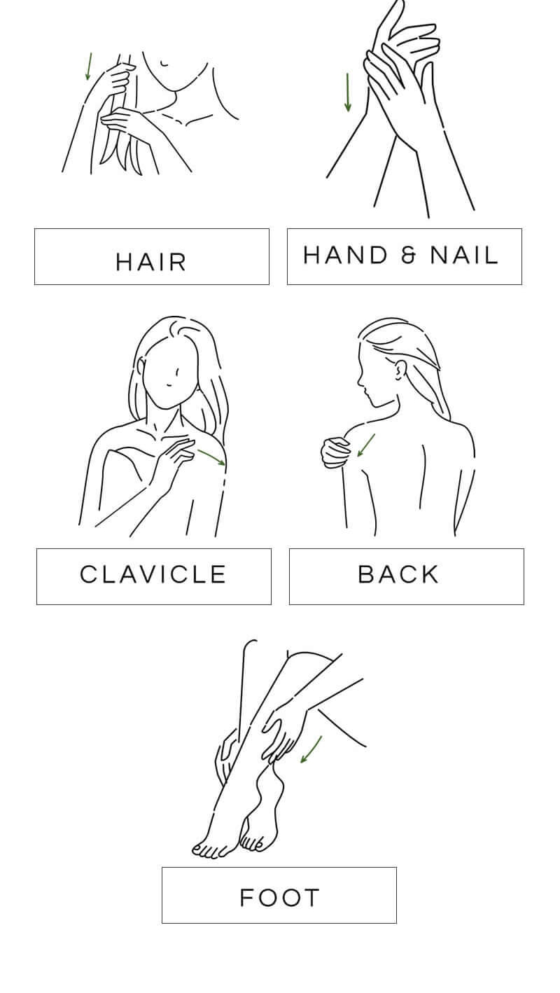 ロアオイル 使い方