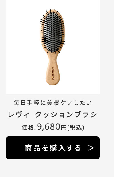 正規販売店】louvredo ルーヴルドー レヴィ パドルブラシ|ビューティー