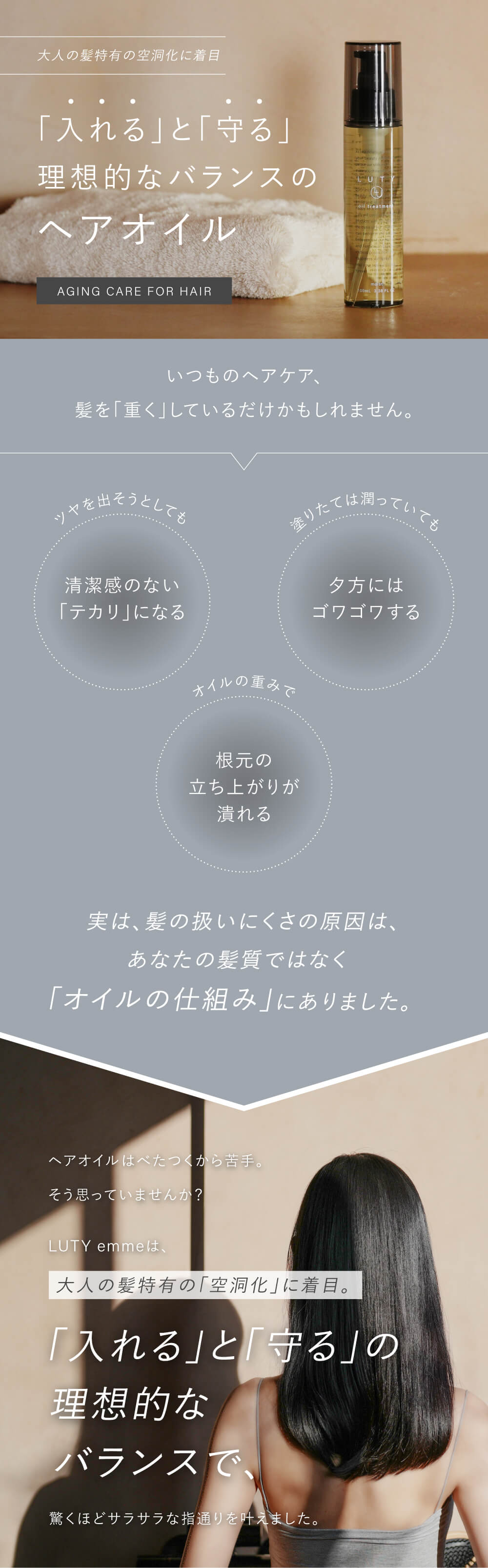 LUTY ヘアオイル