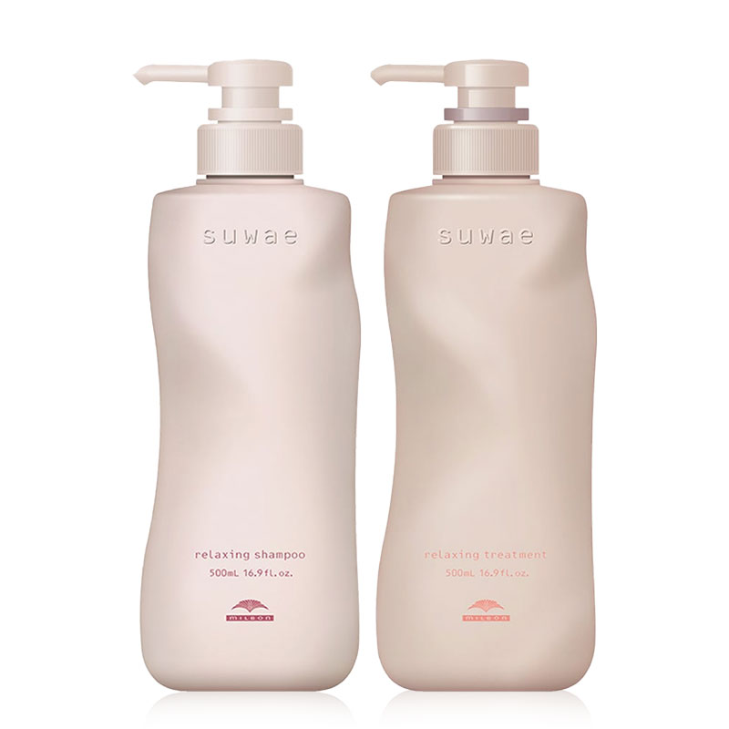 【選べる】MILBON ミルボン suwae スワエ リラクシング シャンプー トリートメント セット 500mL