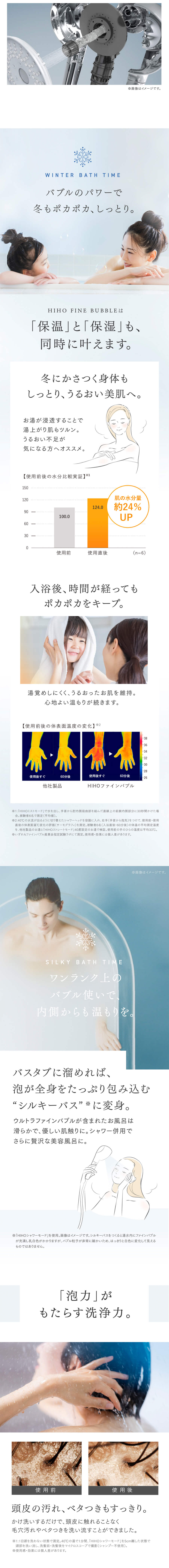 マイトレックス ヒホウファインバブル シャワーヘッド