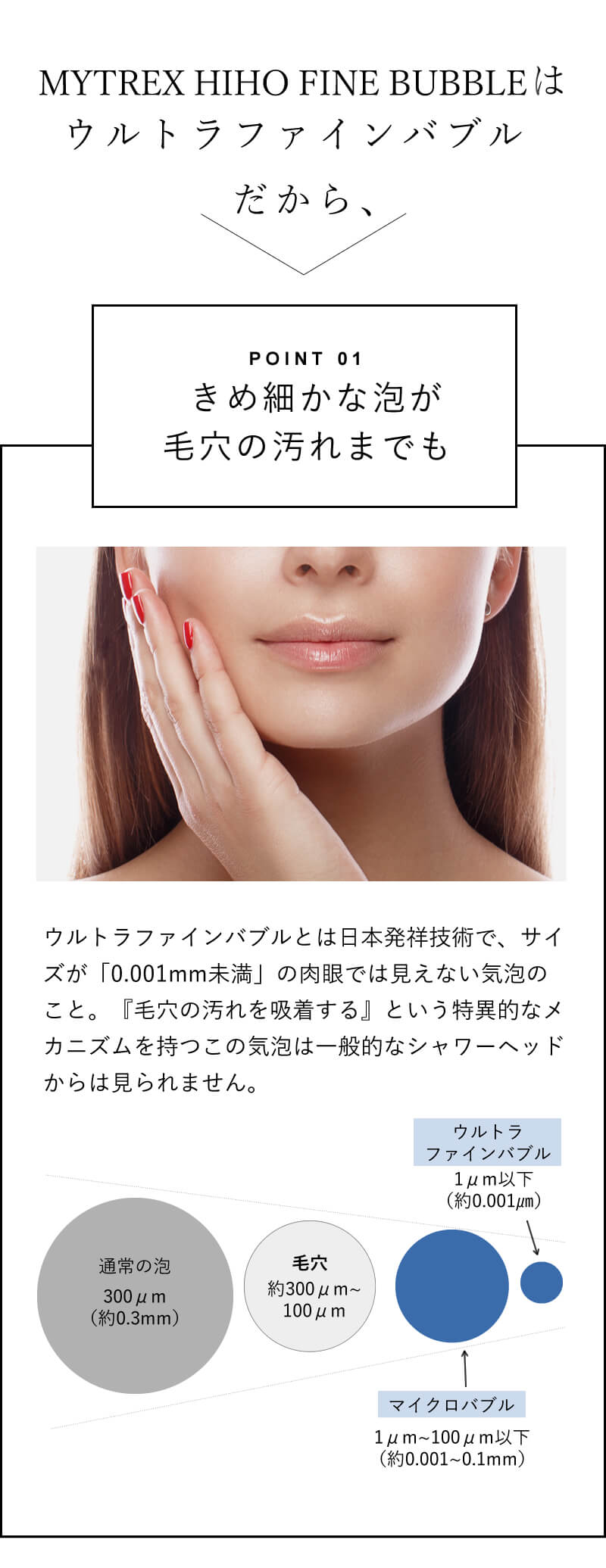 マイトレックス ヒホウファインバブル