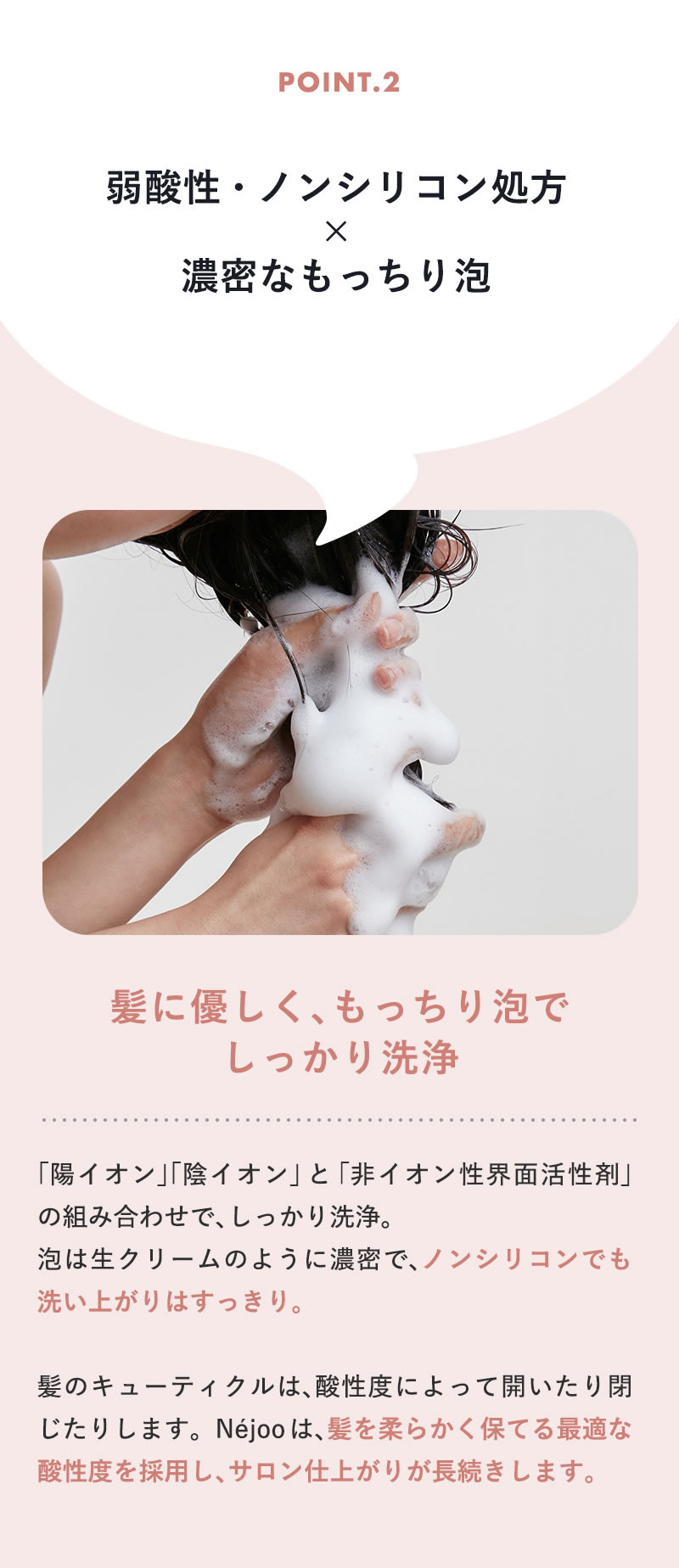 ネジュ ドゥ ウォッシュ スタイル ラスティング シャンプー