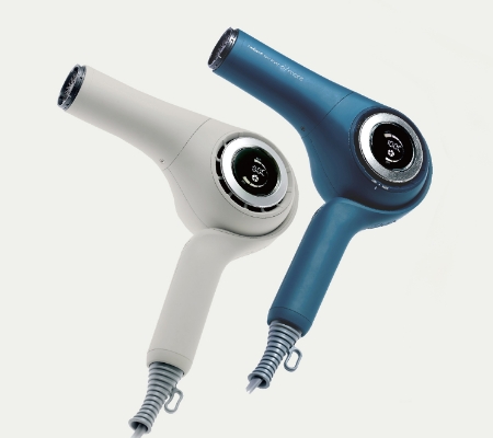 ラディアント ヘアドライヤー ディモア モカホワイト/インディゴブルー