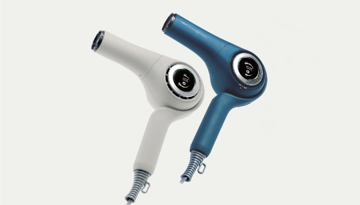 ラディアント ヘアドライヤー ディモア モカホワイト/インディゴブルー