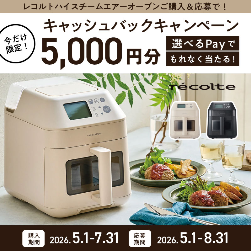 正規品/送料無料/選べるカラー】recolte レコルト ハイスチーム エアー