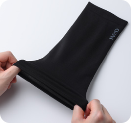 伸縮性の高いインナ一生地