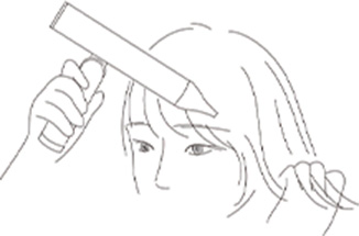 ヘアドライのステップ2