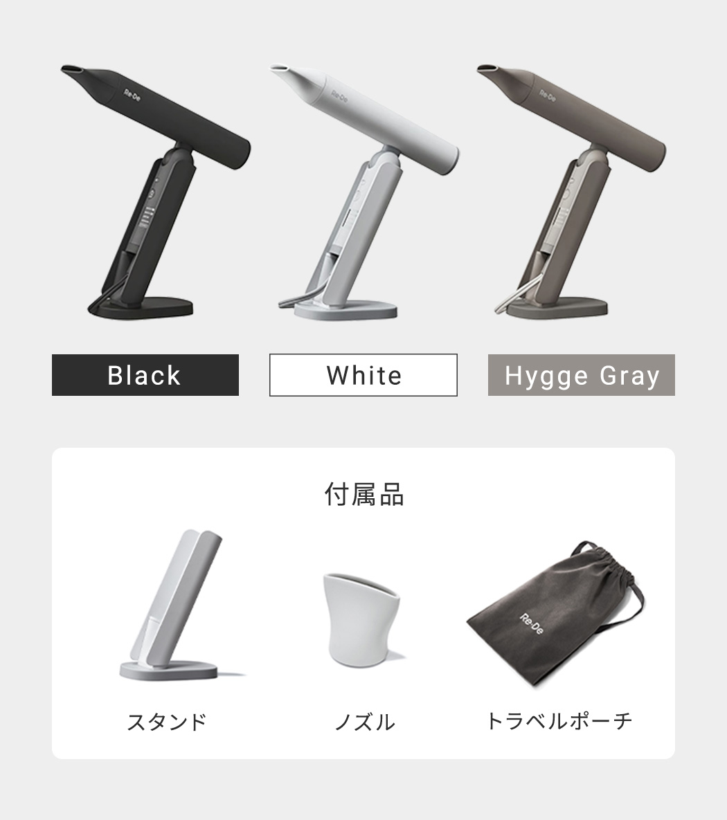 正規店】Re・De Hair Dry リデヘアドライヤー プラス ホワイト