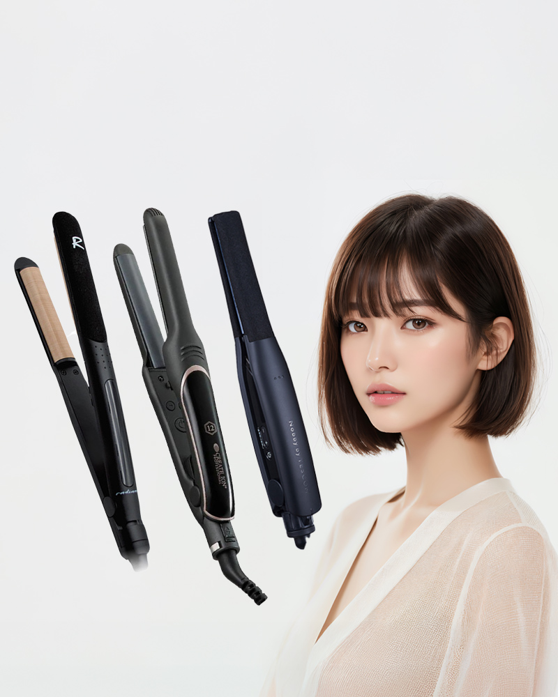 髪の長さでストレートアイロンを選ぶ