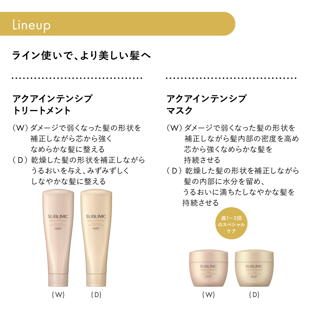認定販売店/送料無料】サブリミック アクアインテンシブ シャンプー