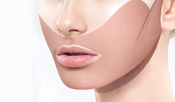 正規販売店 ティエイム V バンド あごのラインから頬まで密着 ティエイム