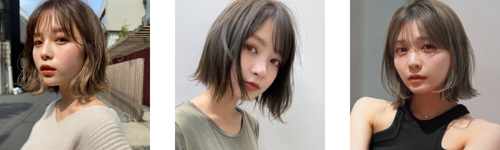 アンダーバープラス ヘアオイルを使用したスタイル