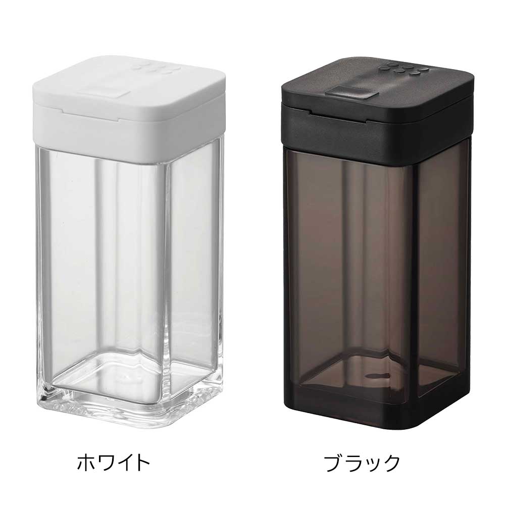調味料ケース クリアボトル　未使用 正規販売店】スパイスボトル タワー L 山崎実業 tower ホワイト