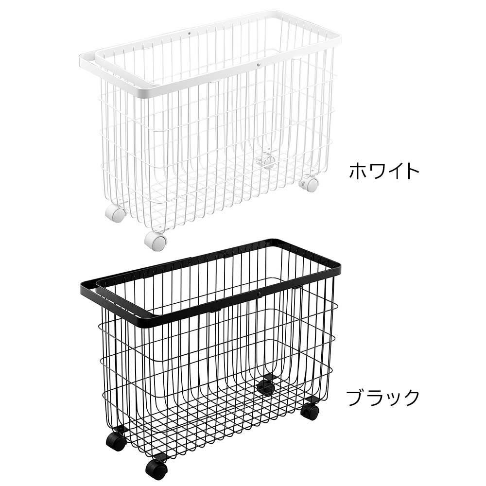 正規販売店】ランドリーバスケット タワー キャスター付き