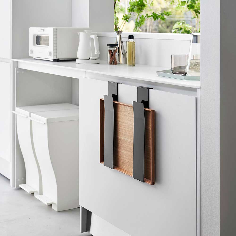 正規販売店】扉に掛けるランチョンマット収納 タワー 山崎実業