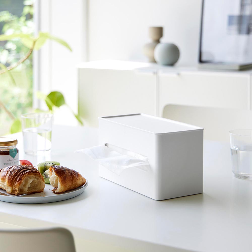 正規販売店】両面コンパクトティッシュ&ウェットシートケース タワー