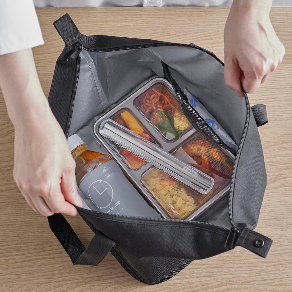 正規販売店】スーパー・コンビニ弁当がそのまま入る洗えるお弁当バッグ