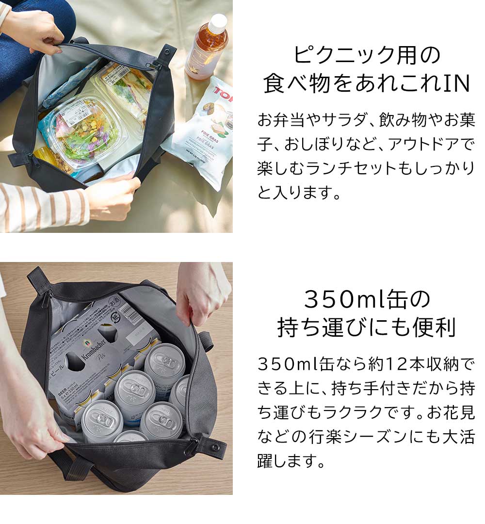 正規販売店】スーパー・コンビニ弁当がそのまま入る洗えるお弁当バッグ