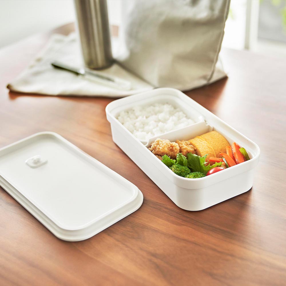 正規販売店】冷凍ごはん用のザルがそのまま入るバルブ付き密閉ランチ