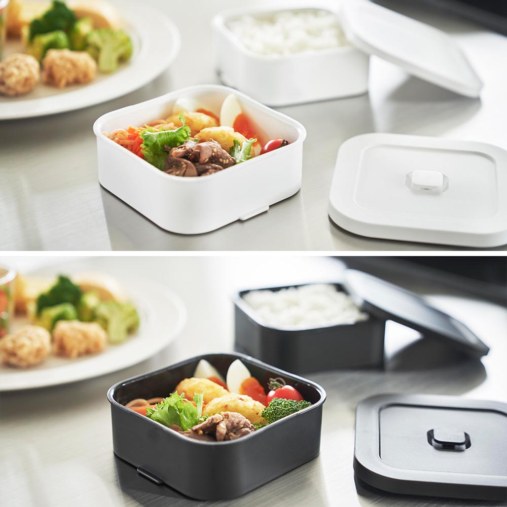 正規販売店】冷凍ごはん容器&バルブ付き密閉ランチボックスセット