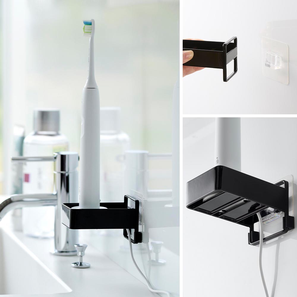 正規販売店】フィルムフック電動歯ブラシ用充電器ラック タワー 山崎