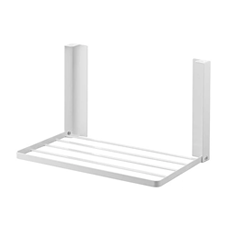 山崎実業 洗濯機横マグネット折り畳み棚