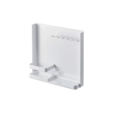 山崎実業 目隠し歯ブラシ＆チューブスタンド