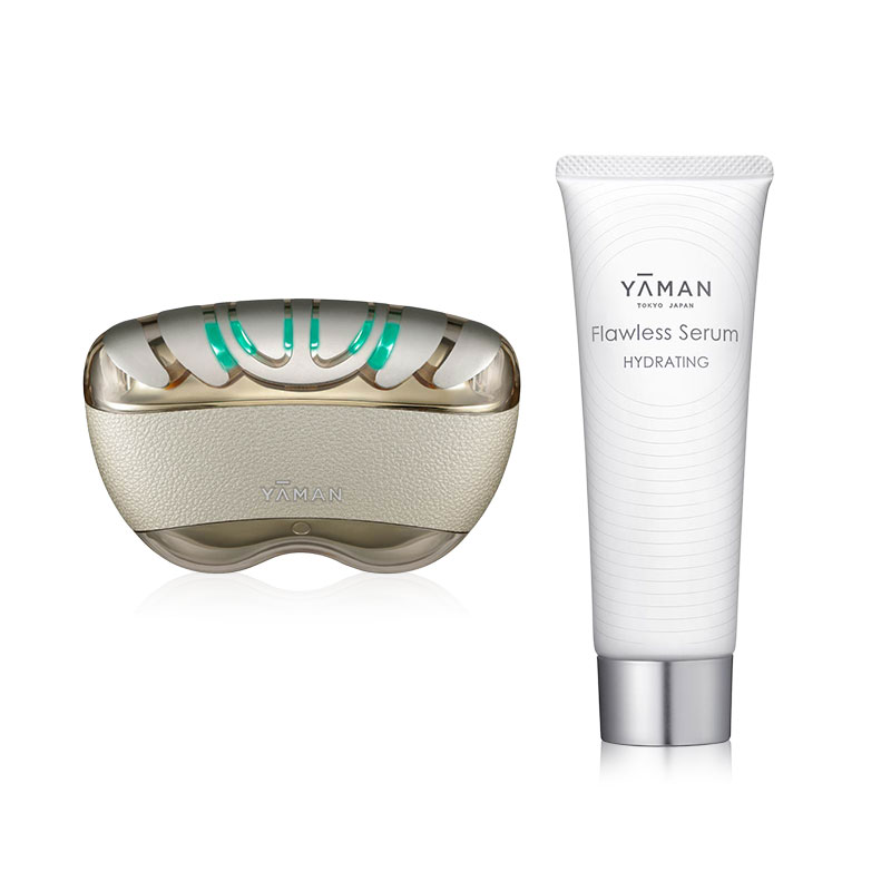 ヤーマン リフトアップ特化型美顔器 リフトロジー セラムセット（フローレスセラム ハイドレイティング 80g付） YJFD1N YA-MAN