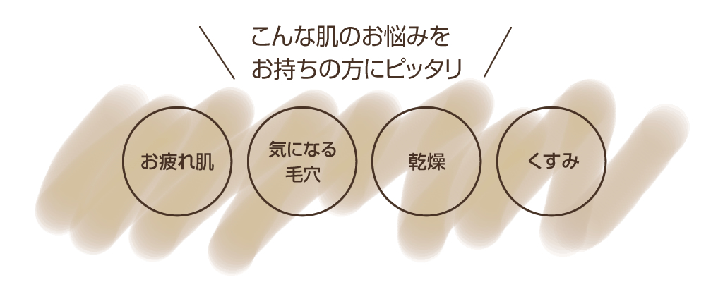 こんなお悩みの方にピッタリ!