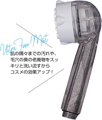 シャワーヘッド ミラブル