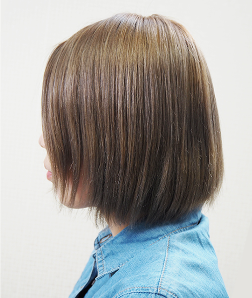 ツヤ髪ストレート